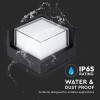 LAMPA LED 12W IP65 4000K ALB NEUTRU - NEGRU
