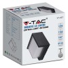 LAMPA LED 12W IP65 4000K ALB NEUTRU - NEGRU