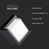 LAMPA LED 12W IP65 4000K ALB NEUTRU - NEGRU