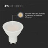 BEC SPOT LED GU10 10W 6500K ALB RECE, CIP SAMSUNG