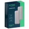 POWER BANK 10000MAH CU CABLU 30CM TIP C - ARGINTIU POWER BANK 10000MAH CU CABLU 30CM TIP C - ARGINTIU