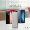 POWER BANK 10000MAH CU CABLU 30CM TIP C - ARGINTIU POWER BANK 10000MAH CU CABLU 30CM TIP C - ARGINTIU
