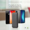 POWER BANK 10000MAH CU CABLU 30CM TIP C  -  NEGRU
