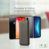 POWER BANK 10000MAH CU CABLU 30CM TIP C  -  GRI ANTRACIT