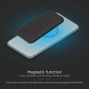 POWER BANK 10000MAH CU INEL MAGNETIC INCARCARE WIRELESS - NEGRU