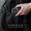 POWER BANK 10000MAH CU INEL MAGNETIC INCARCARE WIRELESS - NEGRU