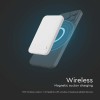 POWER BANK 10000MAH CU INEL MAGNETIC INCARCARE WIRELESS - ALB