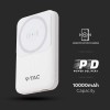 POWER BANK 10000MAH CU INEL MAGNETIC INCARCARE WIRELESS - ALB