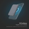 POWER BANK 10000MAH CU INEL MAGNETIC INCARCARE WIRELESS - GRI