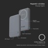 POWER BANK 10000MAH CU INEL MAGNETIC INCARCARE WIRELESS - GRI