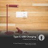 LAMPA BIROU MAGNETIC 3W 4000K - ROSU