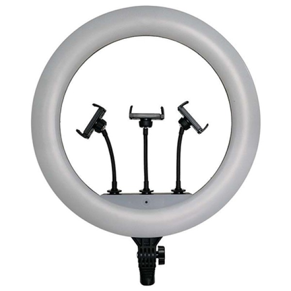SELFIE RING LIGHT 55W CU TREPIED SI SUPORT 3 TELEFOANE SELFIE RING LIGHT 55W CU TREPIED SI SUPORT 3 TELEFOANE