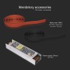 CORP LED MAGNETIC TRACKLIGHT 10W 3000K - NEGRU