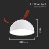 CORP LED MAGNETIC TRACKLIGHT 20W 3000K - ALB CORP LED MAGNETIC TRACKLIGHT 20W 3000K - ALB