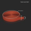 CUREA TEXTILA PENTRU CORP TRACKLIGHT 10M - ROSU CUREA TEXTILA PENTRU CORP TRACKLIGHT 10M - ROSU