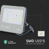 REFLECTOR LED 50W 135LM/W 6500K IP65 CABLU 1M CIP CREE - NEGRU/GRI
