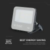REFLECTOR LED 50W 135LM/W 6500K IP65 CABLU 1M CIP CREE - NEGRU/GRI