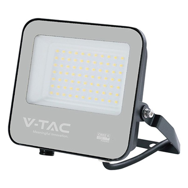REFLECTOR LED 50W 135LM/W 6500K IP65 CABLU 1M CIP CREE - NEGRU/GRI