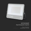 REFLECTOR LED 200W 135LM/W 6500K IP65 CABLU 1M CIP CREE - NEGRU/GRI
