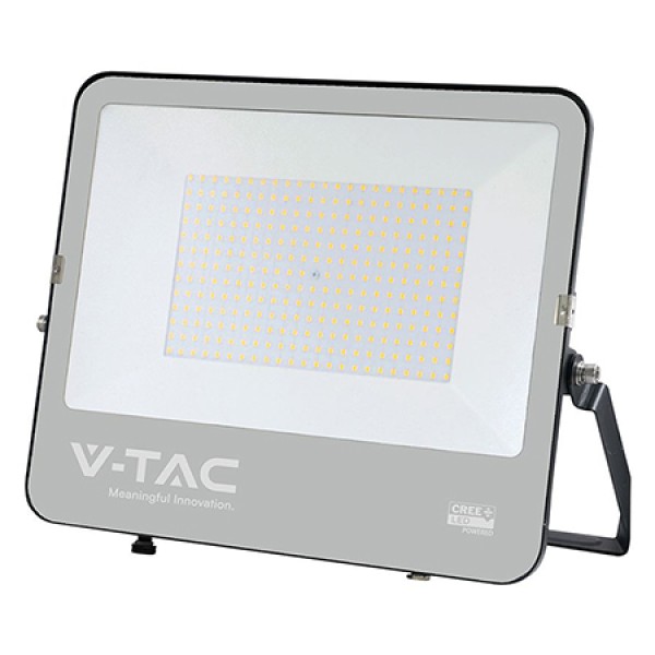 REFLECTOR LED 200W 135LM/W 6500K IP65 CABLU 1M CIP CREE - NEGRU/GRI