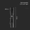 LANTERNA LED 10W ALUMINIU CU INCARCARE USB TIP C LANTERNA LED 10W ALUMINIU CU INCARCARE USB TIP C