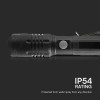 LANTERNA LED 10W ALUMINIU CU INCARCARE USB TIP C LANTERNA LED 10W ALUMINIU CU INCARCARE USB TIP C