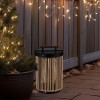 LAMPA SOLARA 2.4W 3000K IP65 - NEGRU/MARO