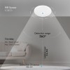 PLAFONIERA LED 12W IP20 SENZOR DE MISCARE 3IN1 - ALB PLAFONIERA LED 12W IP20 SENZOR DE MISCARE 3IN1 - ALB