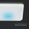 PLAFONIERA LED 12W IP20 SENZOR DE MISCARE 3IN1 - ALB PLAFONIERA LED 12W IP20 SENZOR DE MISCARE 3IN1 - ALB