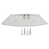 LAMPA PERETE LED 10W IP54 SENZOR DE MISCARE 3IN1 - ALB LAMPA PERETE LED 10W IP54 SENZOR DE MISCARE 3IN1 - ALB