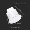 SENZOR PREZENTA ACOPERIRE 3M 1000W IP65 - ALB