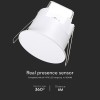SENZOR PREZENTA ACOPERIRE 3M 1000W IP65 - ALB