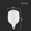 BEC LED T80 E27 20W 6500K ALB RECE BEC LED T80 E27 20W 6500K ALB RECE