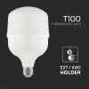 BEC LED T100 E27 30W 6500K ALB RECE BEC LED T100 E27 30W 6500K ALB RECE