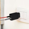INCARCATOR RETEA QC 20W USB SI TIP C - NEGRU