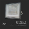 REFLECTOR LED SMD 50W 3IN1 IP65 CABLU - GRI