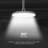 CORP ILUMINAT LED INDUSTRIAL 150W 3IN1 IP65 - GRI