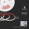 Banda led cob 12.5w/m 220-240v ip65 6500k rola 5m - iluminare eficientă
