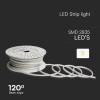 Banda led smd 2835 10.5w/m ip65 3000k 50m - iluminare eficientă