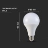 BEC LED A80 E27 20W 6500K ALB RECE