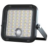 REFLECTOR CU INCARCARE SOLARA 10W 1500LM 4000+6400K - NEGRU