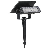 LAMPA LED SOLARA 0.9W 3000K 2IN1 MONTAJ PERETE + TARUS GRADINA IP65