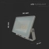 REFLECTOR LED SMD 10W 6500K IP65 - ALB REFLECTOR LED SMD 10W 6500K IP65 - ALB