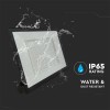 REFLECTOR LED SMD 200W 6400K IP65 - NEGRU