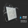 REFLECTOR LED SMD 100W 6400K IP65 - NEGRU