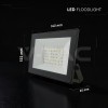 REFLECTOR LED SMD 30W 6500K IP65 - NEGRU REFLECTOR LED SMD 30W 6500K IP65 - NEGRU