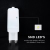 BEC LED G9 2.2W 6500K BEC LED G9 2.2W 6500K