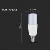 BEC LED T37 E14 7.5W 3000K ALB CALD