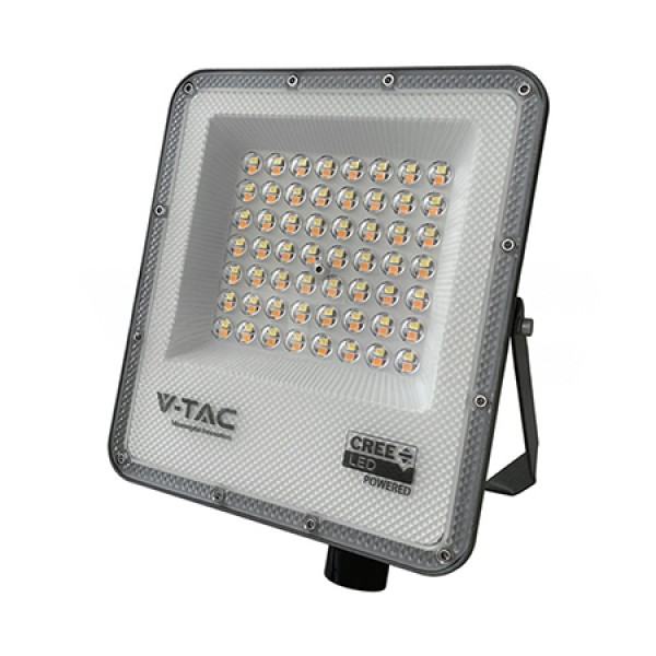 REFLECTOR LED SMD 50W 3IN1 IP65 CIP CREE- NEGRU/GRI