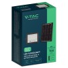 REFLECTOR CU INCARCARE SOLARA 50W 700LM 7IN1 - NEGRU